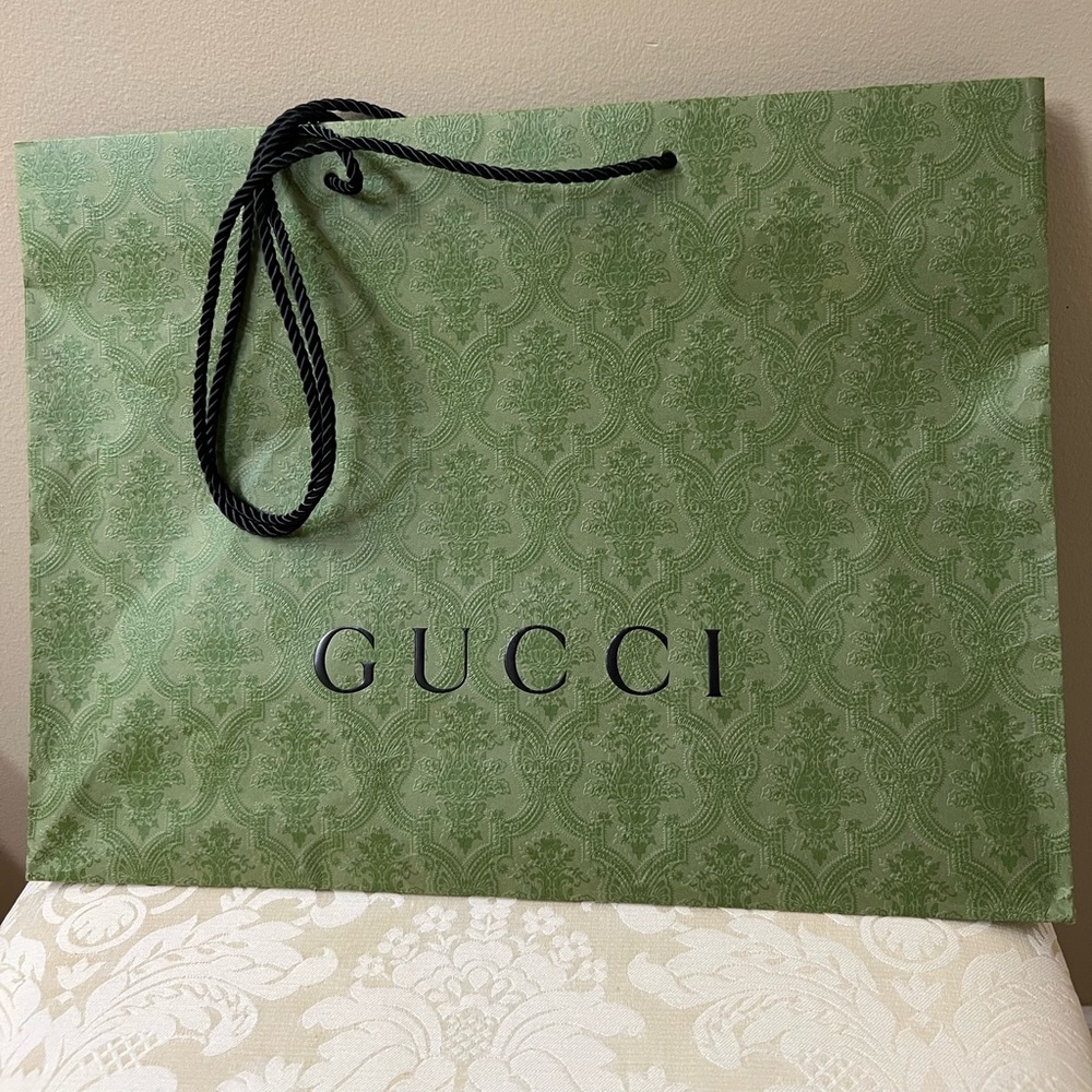 Gucci Large Patterned Shopping Bag - image 1